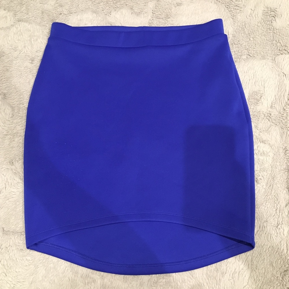 F21 • Cobalt Classy Mini Skirt